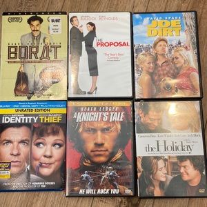 Lot of 6 DVDs